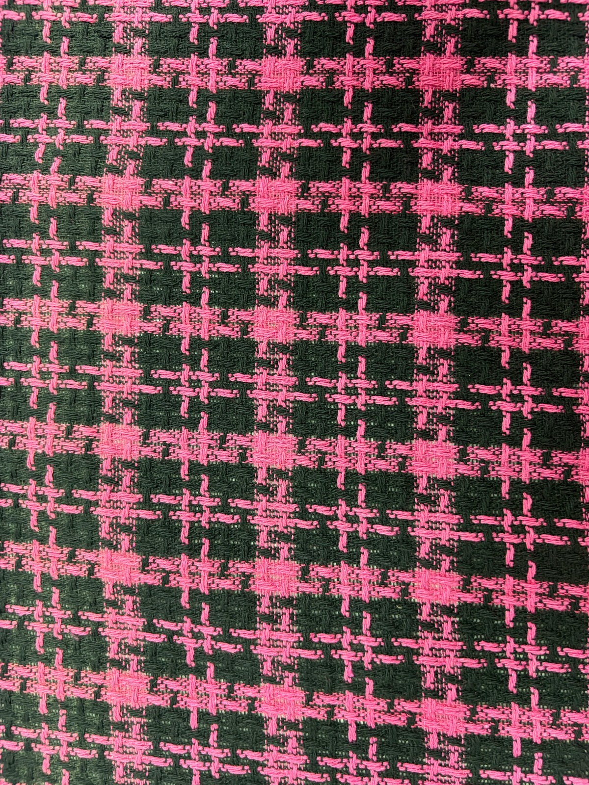 Stofa Chanel Fuchsia Cu Negru