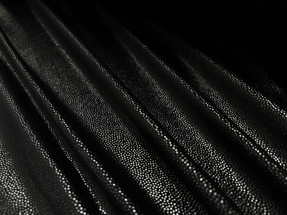Catifea SuperSoft Negru Sclipici