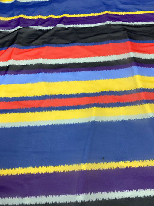 Voal subtire imprimat Colorat - Canada Fashion Center