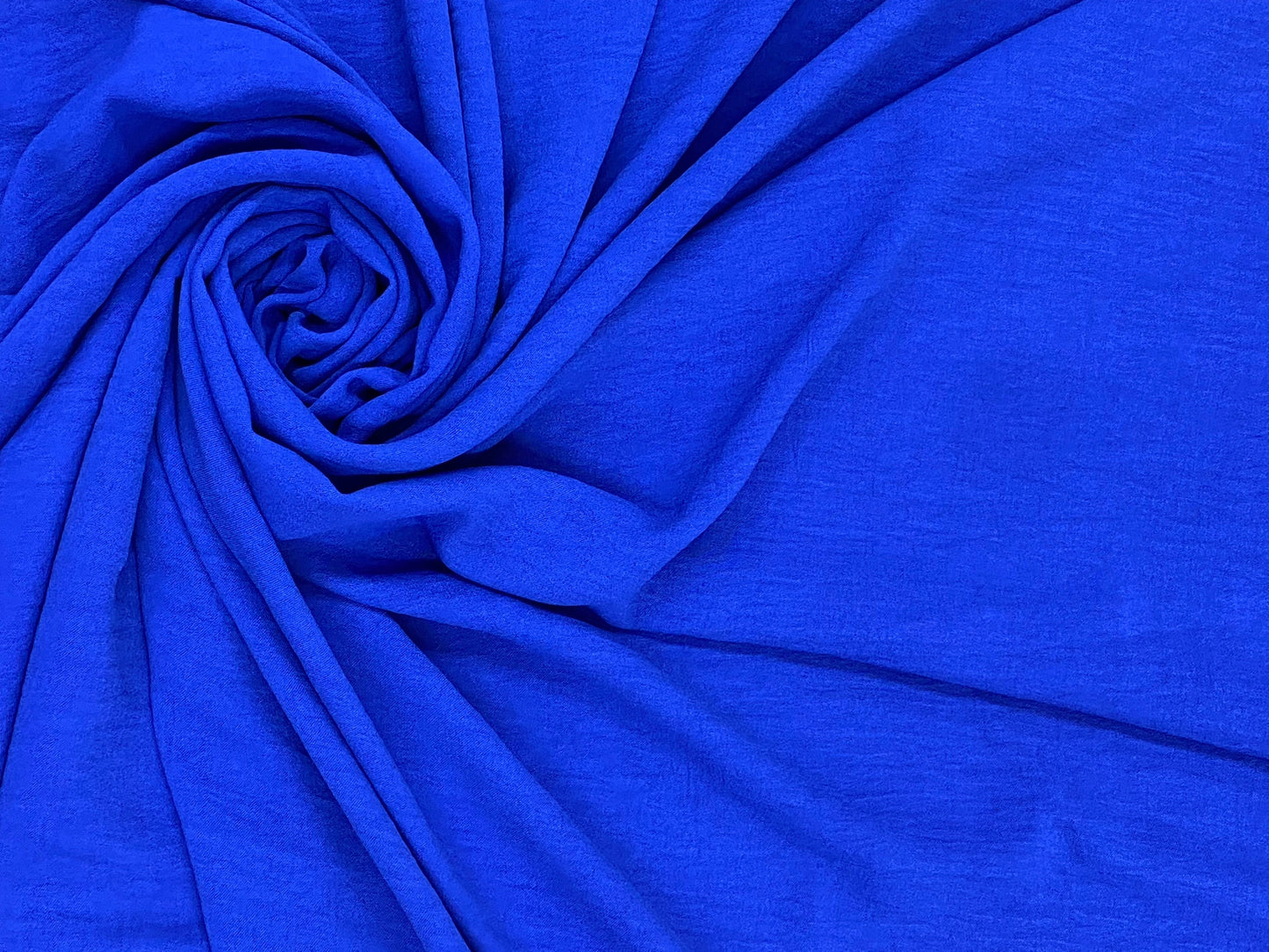 Viscoza creponata albastru electric - Canada Fashion Center - Textiles
