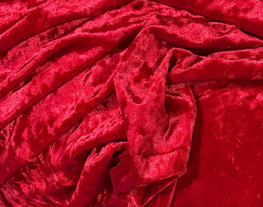 Catifea Velvet Ice Rosu Aprins