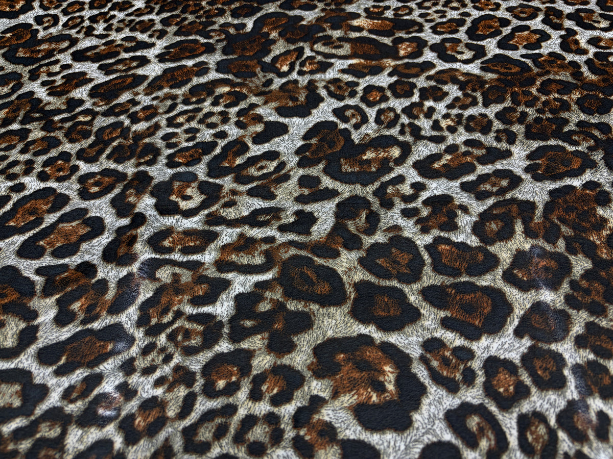 Voal imprimat leopard
