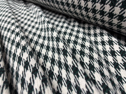 Stofa Chanel Alb Cu Verde