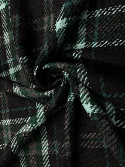 Stofa Chanel Negru Cu Verde