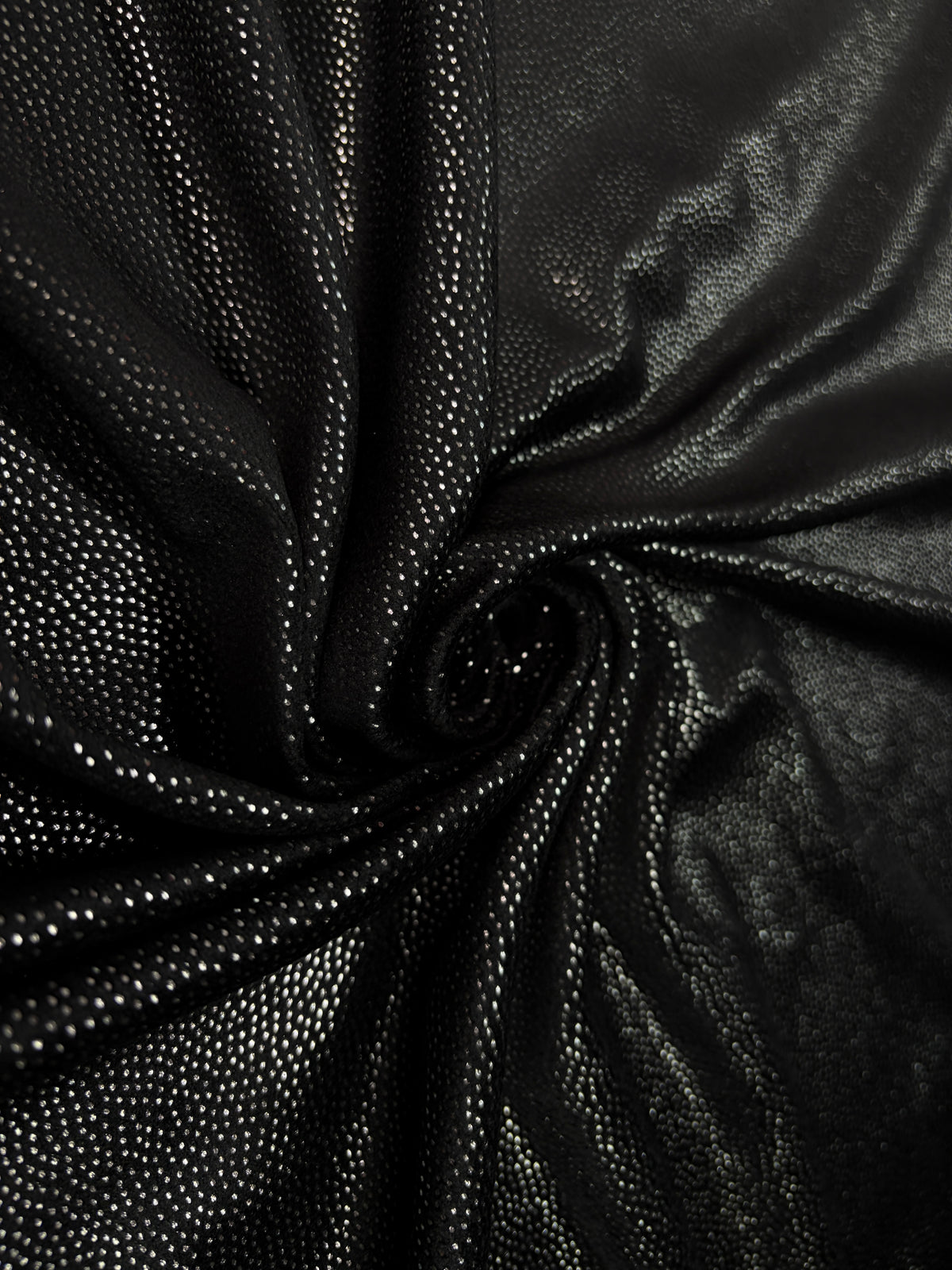 Catifea SuperSoft Negru Sclipici