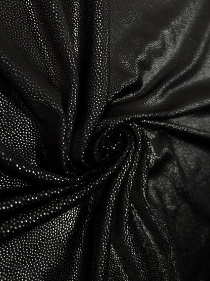 Catifea SuperSoft Negru Sclipici