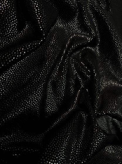 Catifea SuperSoft Negru Sclipici