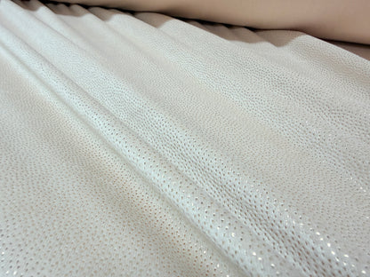 Catifea Super Soft Bej Auriu Sclipici