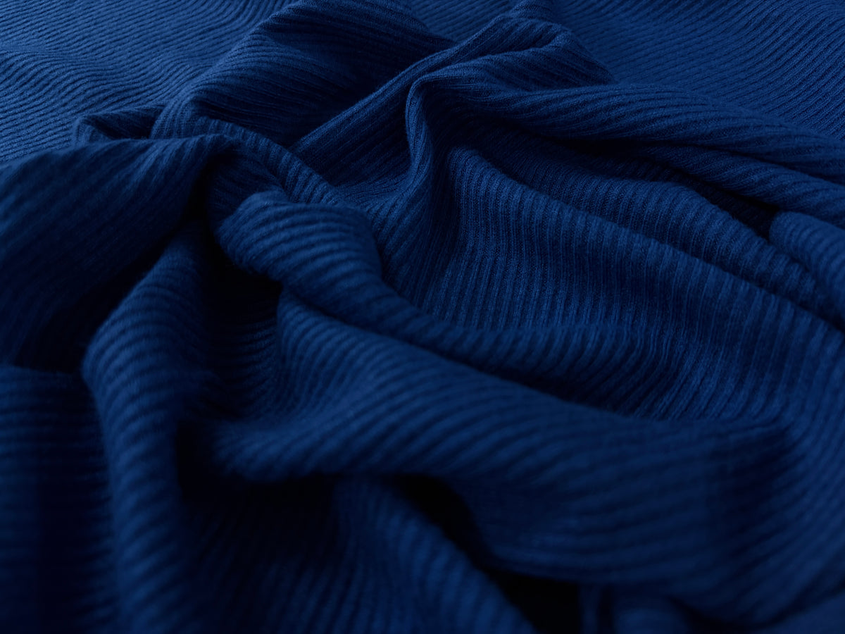 Stofǎ Raiatǎ Elasticǎ Bluemarin - Canada Fashion Center