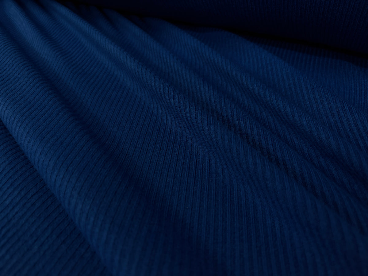 Stofǎ Raiatǎ Elasticǎ Bluemarin - Canada Fashion Center