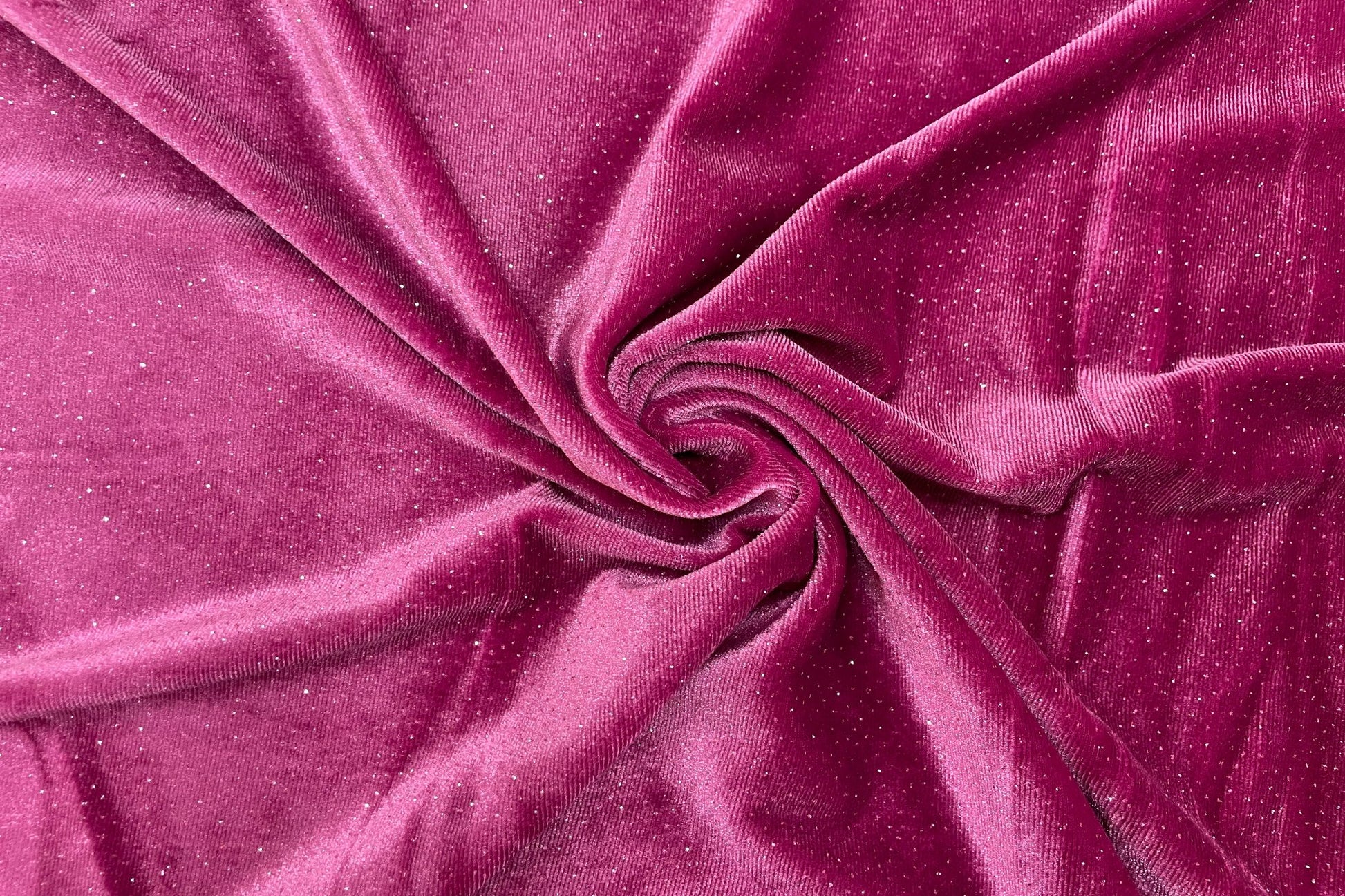 Catifea Velvet cu Sclipici Magenta - Canada Fashion Center