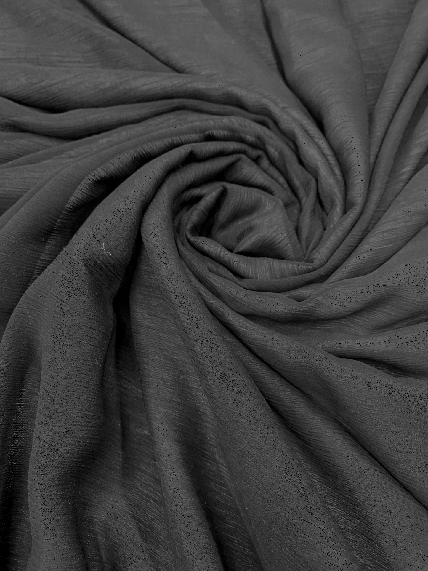 Voal creponat Negru - Canada Fashion Center