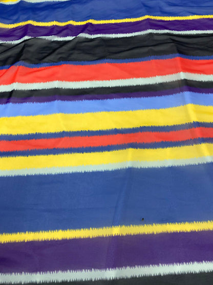 Voal subtire imprimat Colorat - Canada Fashion Center