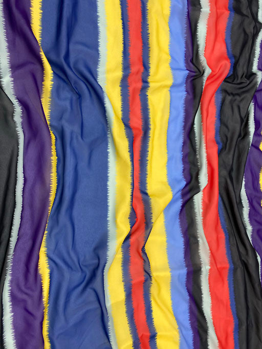 Voal subtire imprimat Colorat - Canada Fashion Center