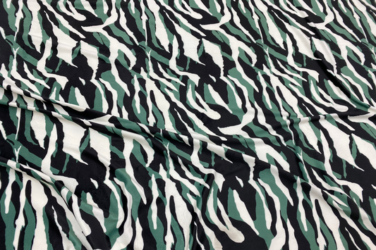 Catifea Supersoft Tigru Verde - Canada Fashion Center