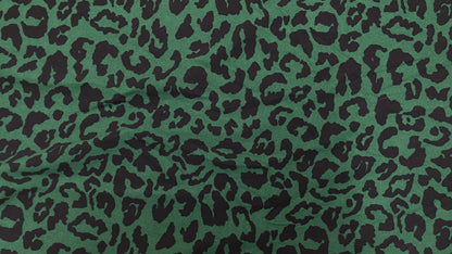Scuba Crep Verde Imprimat - Canada Fashion Center