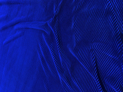 Plisee Mic Albastru Roial - Canada Fashion Center