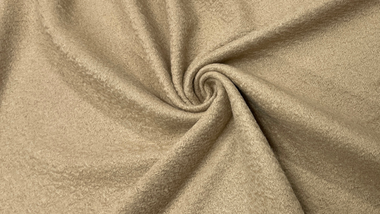 Stofa Boucle Scurt Bej