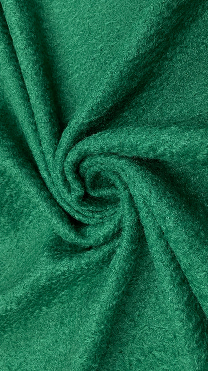 Stofa Boucle Scurt Verde
