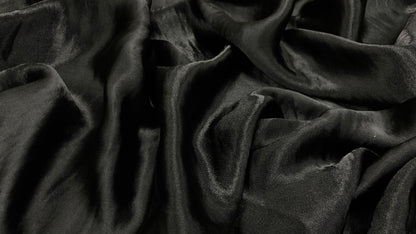 Satin Uni Negru