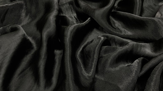 Satin Uni Negru