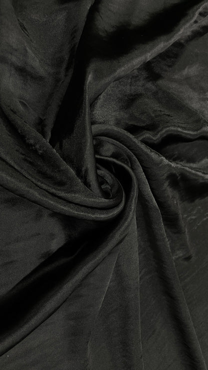 Satin Uni Negru