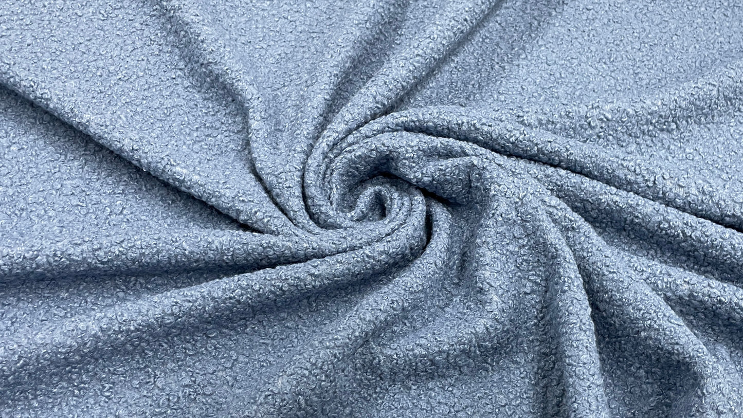 Stofa boucle bleu