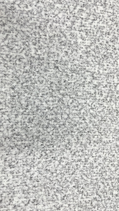 Stofa boucle Gri Melange Deschis