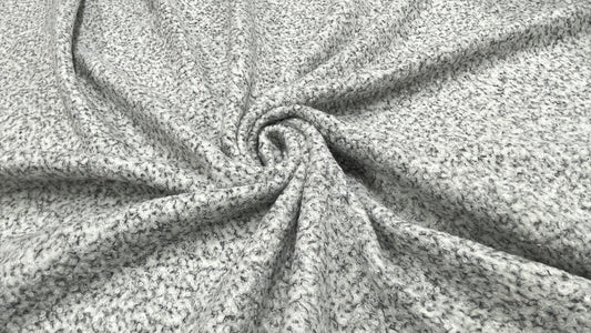 Stofa boucle Gri Melange Deschis