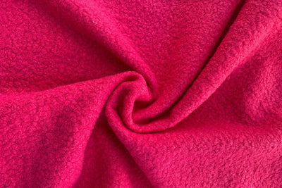 Stofa boucle fucsia - Canada Fashion Center - Fabric