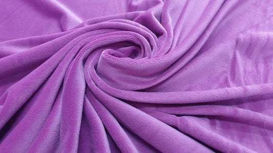 Catifea Supersoft Lila - Canada Fashion Center - Fabric
