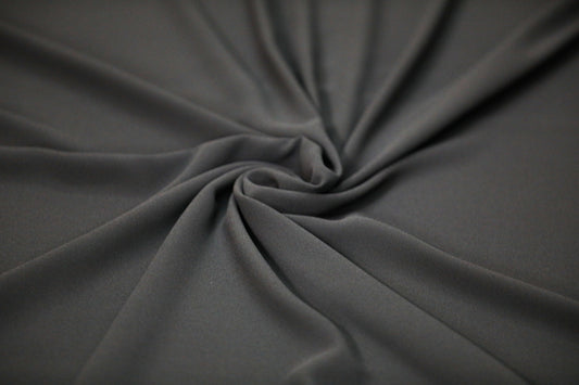 Voal Crep Chiffon Negru - Canada Fashion Center
